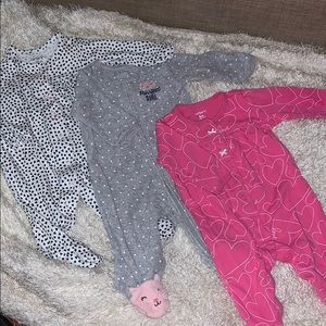 3pk - 3 month onesies